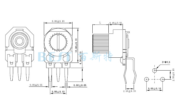 陶瓷可調電阻RM085G-H3